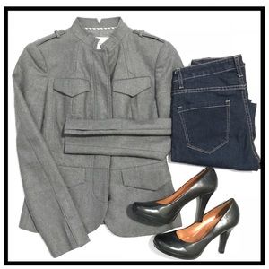 Banana Republic gray jacket size 0